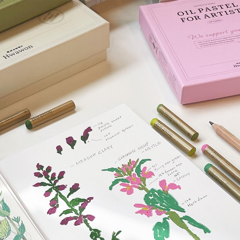 Oil Pastels for Artist, 24 Colors Set - Image 6